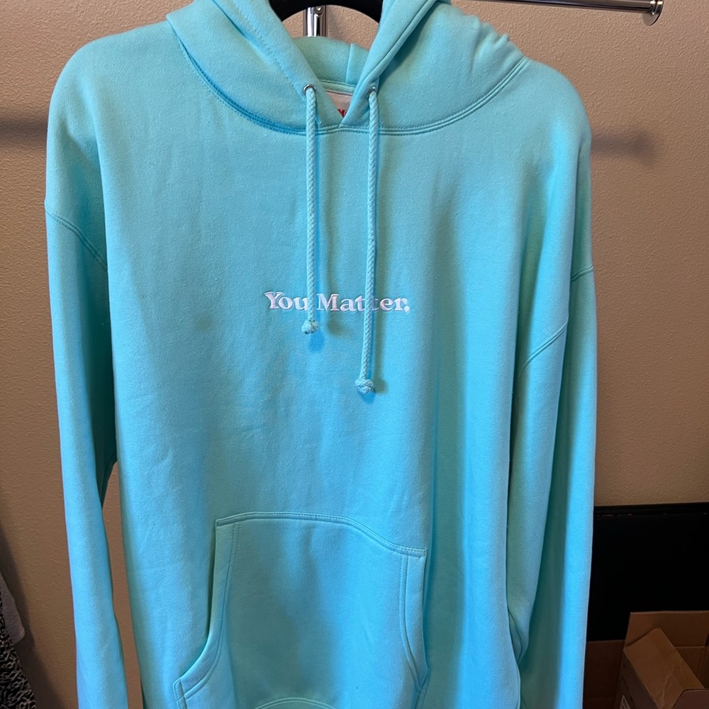 You Matter Brand Oversized Hoodie Large